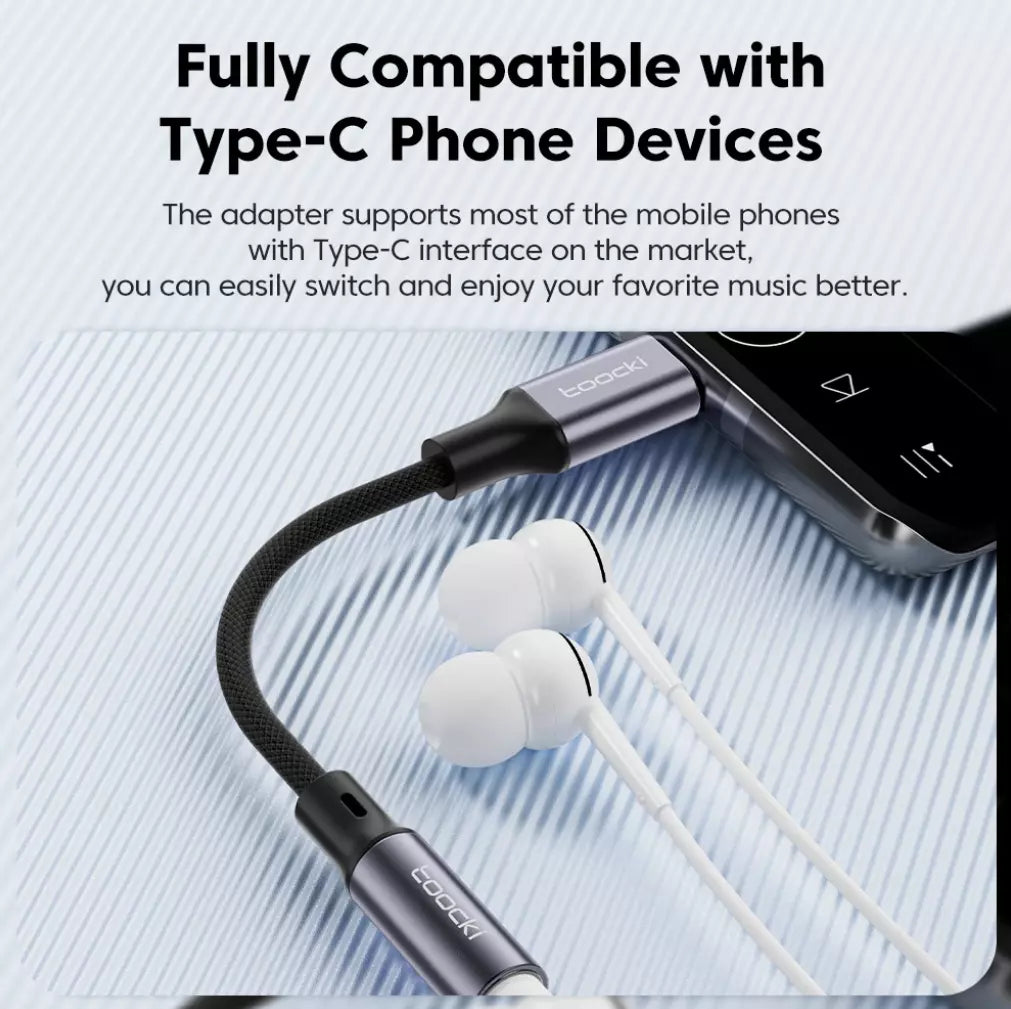USB-C Audio Adapter 3,5mm Aux Klinke Kopfhörer Buchse Kabel für Samsung iPhone 15