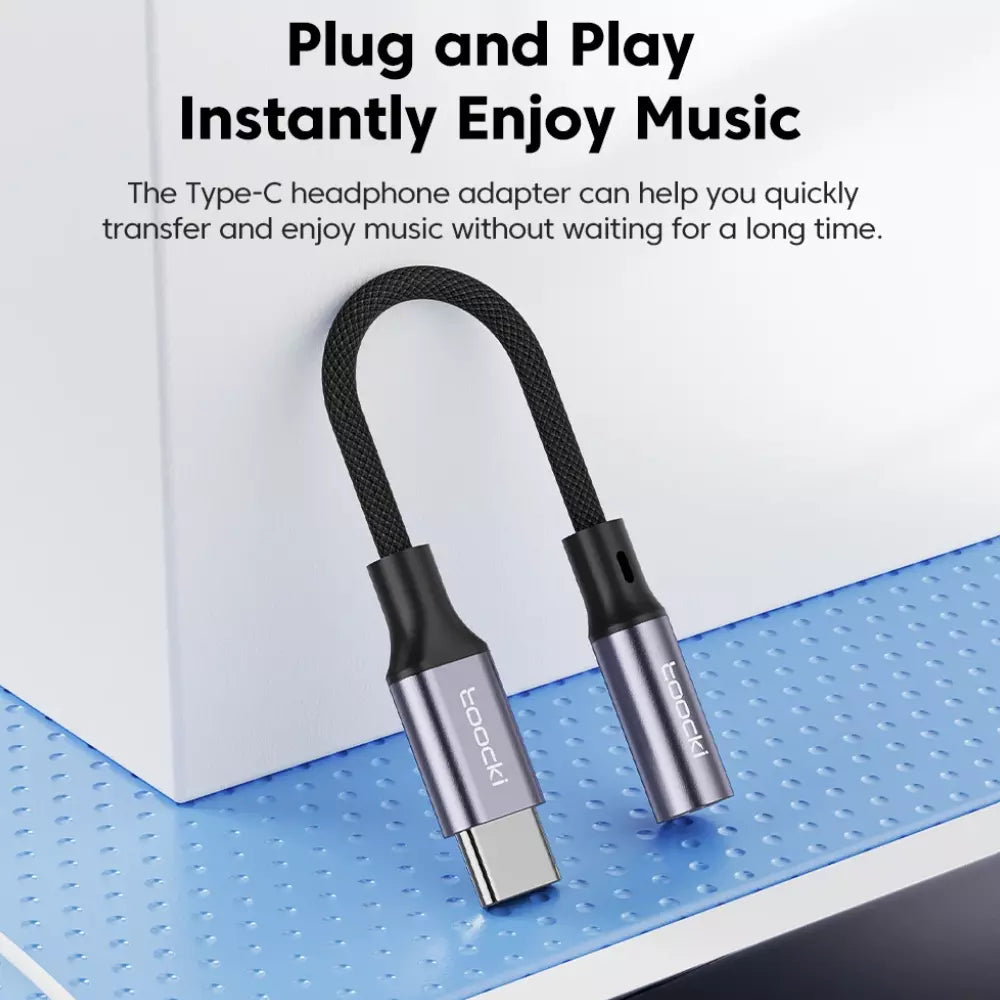 USB-C Audio Adapter 3,5mm Aux Klinke Kopfhörer Buchse Kabel für Samsung iPhone 15