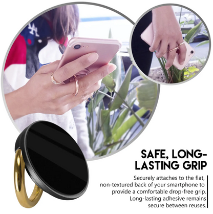 Handy Fingerhalter Smartphone Ring Halter- 360° drehbar Handyring Fingerhalter