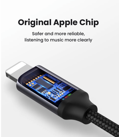 Aux Kabel 3,5 mm Klinkenkabel Audio Adapter Kopfhörerkabel für iPhone iPad Auto